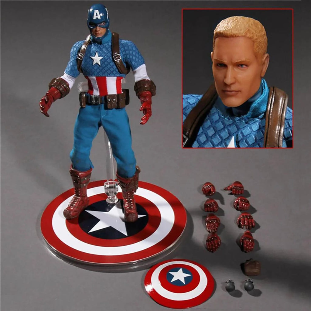Mezco One:12 Marvel Captain America Modern Age