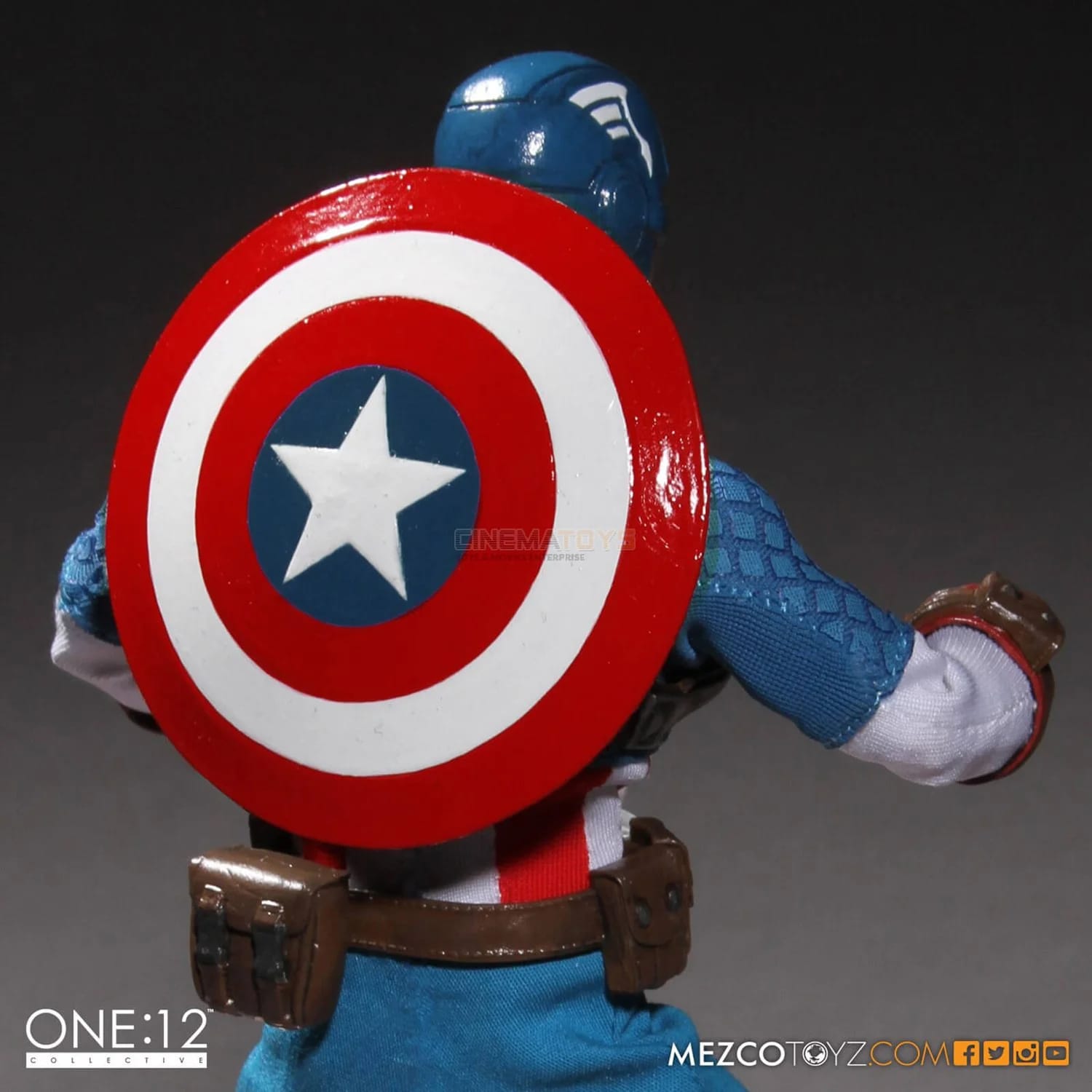 Mezco One:12 Marvel Captain America Modern Age