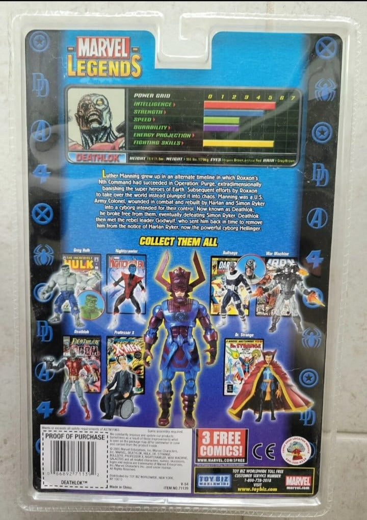 Toybiz Marvel Legends BAF Galactus Deathlock