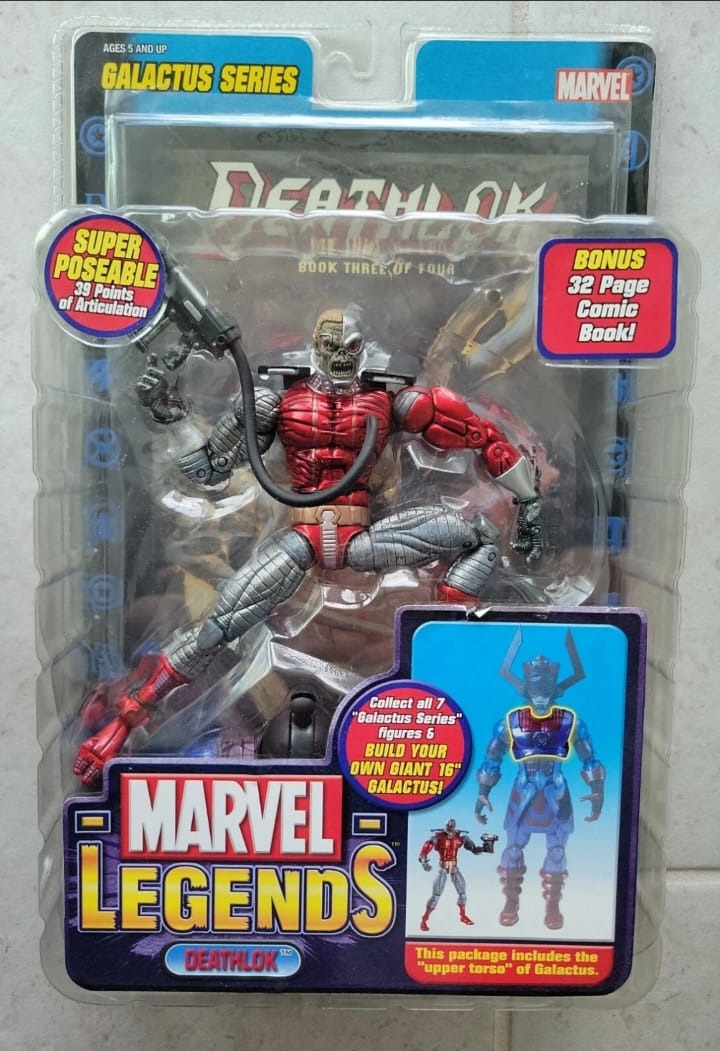 Toybiz Marvel Legends BAF Galactus Deathlock