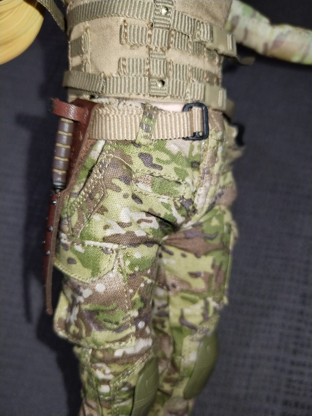 Recon Girl 1/6: cantimplora verde montada en la cadera