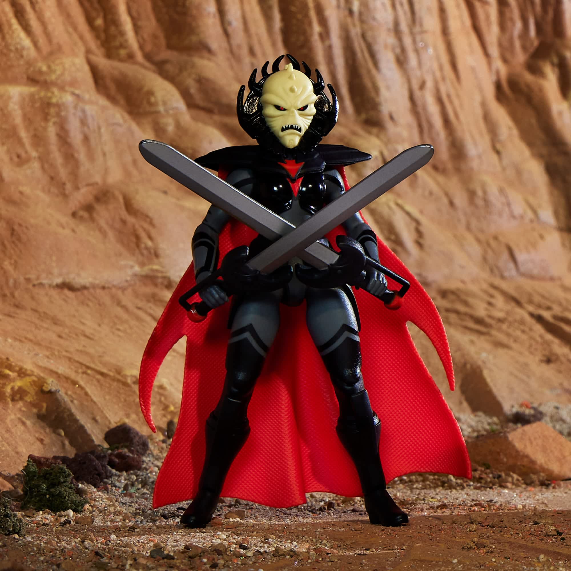 Despara de Masters of the Universe Origins, vista de la figura