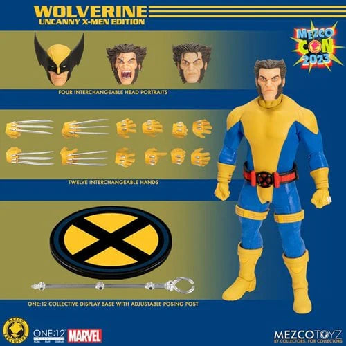 Mezco Toyz ONE:12 Collective Uncanny X-Men Wolverine SDCC 2023