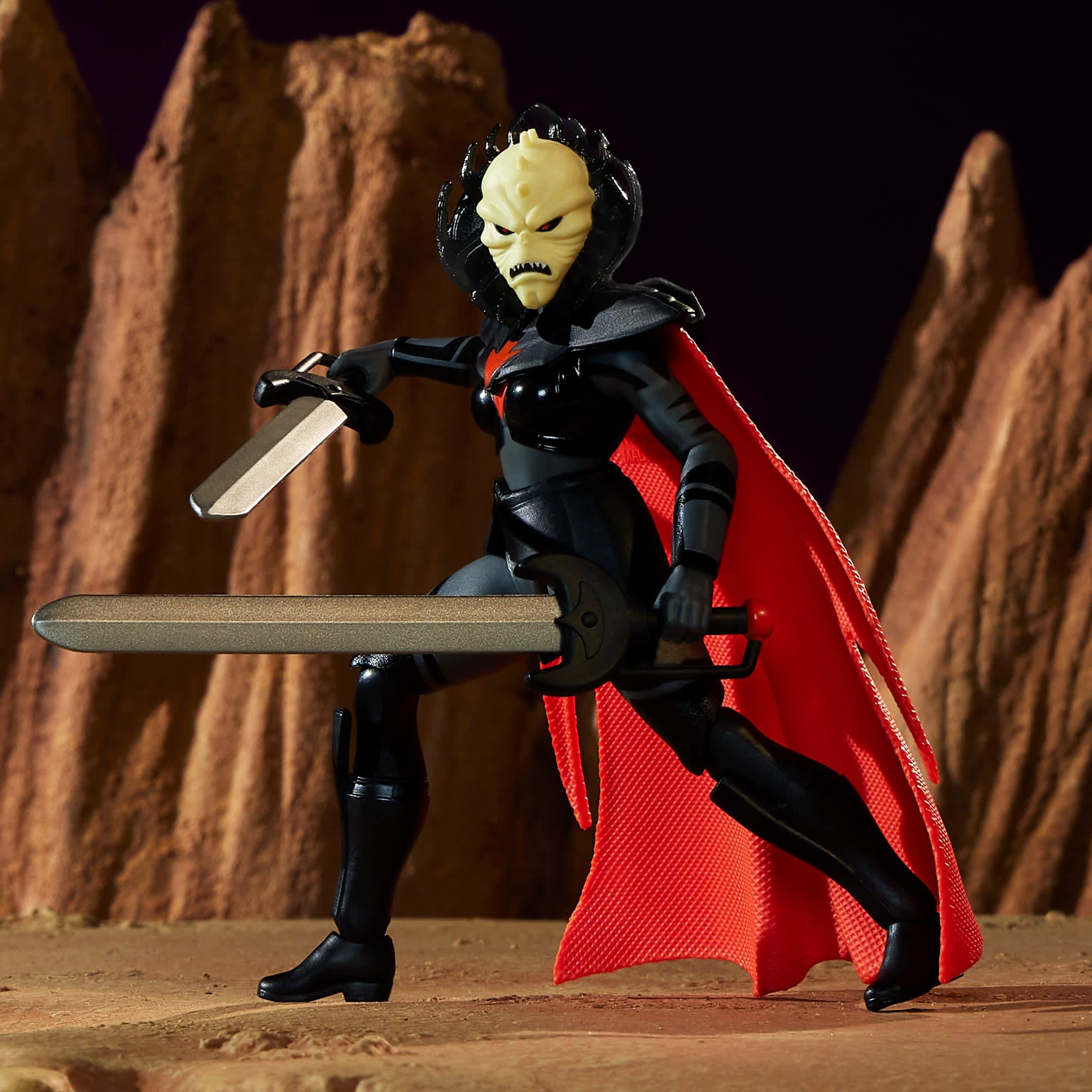 Despara de Masters of the Universe Origins, detalle de la escultura