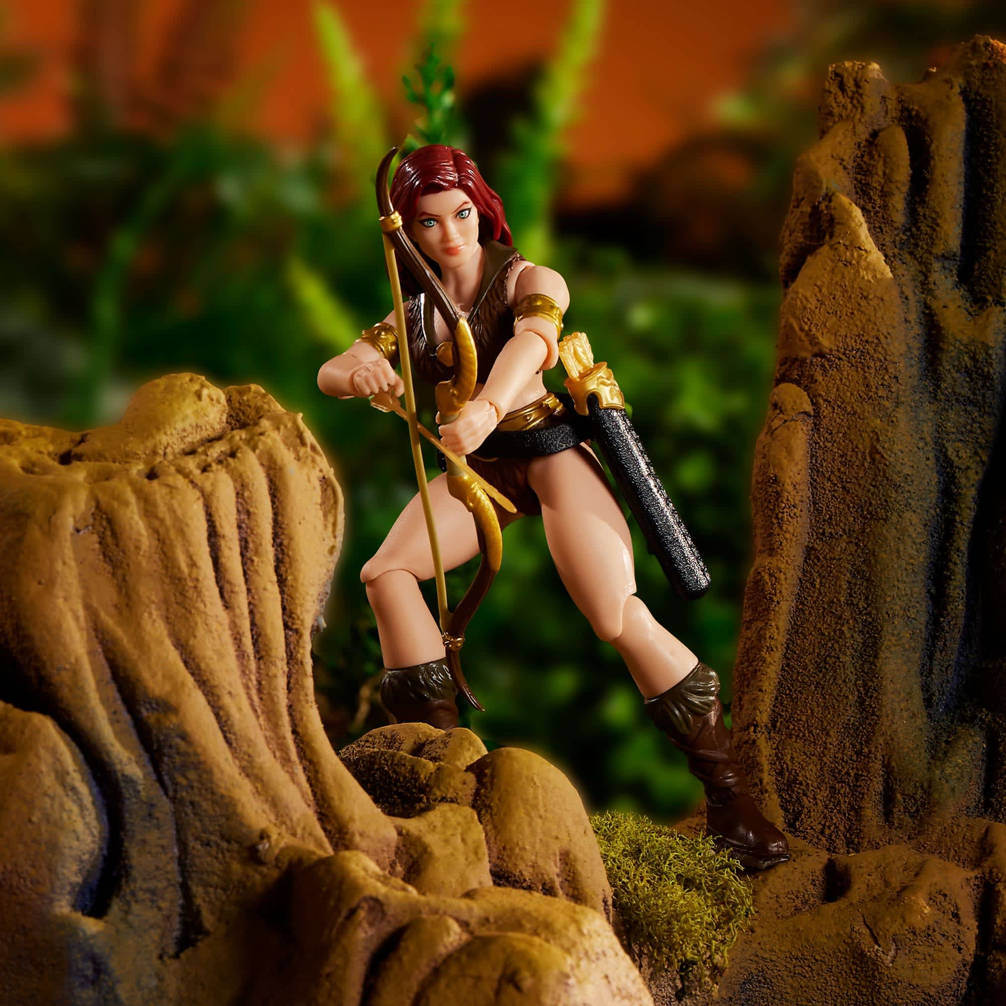 Sharella de The Powers of GraySkull, vista adicional