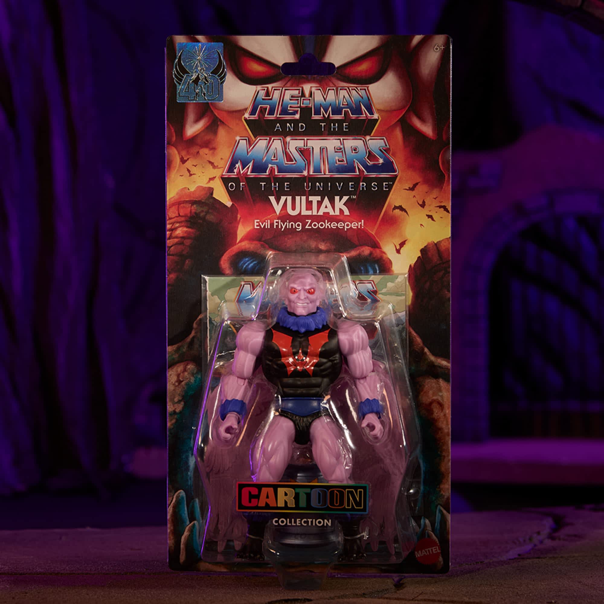 Vultak de la Cartoon Collection en su empaque sellado con burbuja