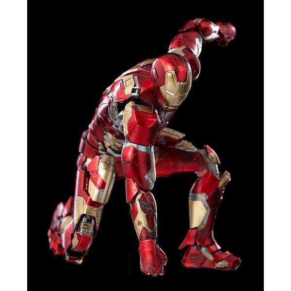Threezero Marvel The Age of Ultron Iron Man Mark 43 Versión Daño de Batalla Diecast
