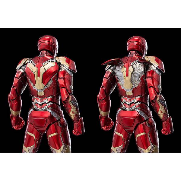 Threezero Marvel The Age of Ultron Iron Man Mark 43 Versión Daño de Batalla Diecast