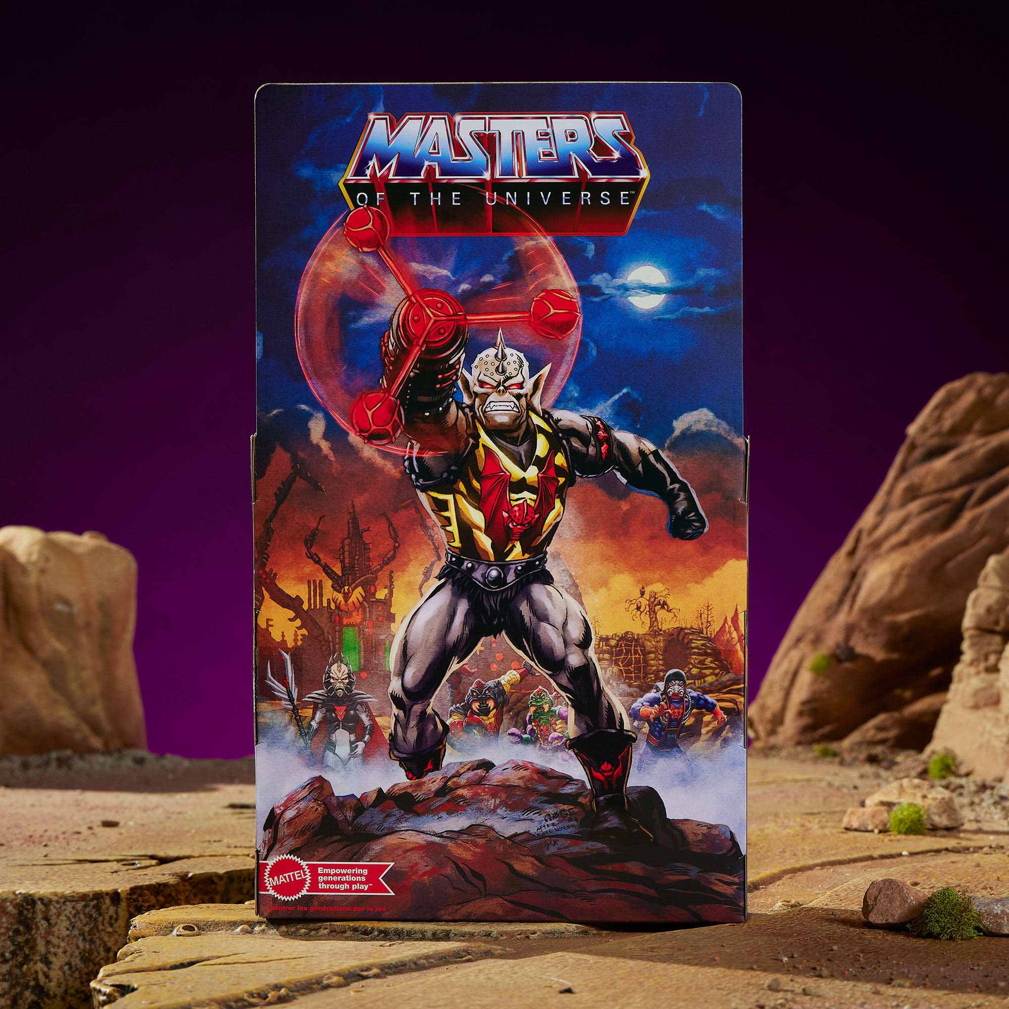 Hurricane Hordak de Masters of the Universe Origins, vista de la figura