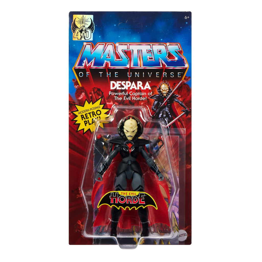 Despara de Masters of the Universe Origins, vista de detalle