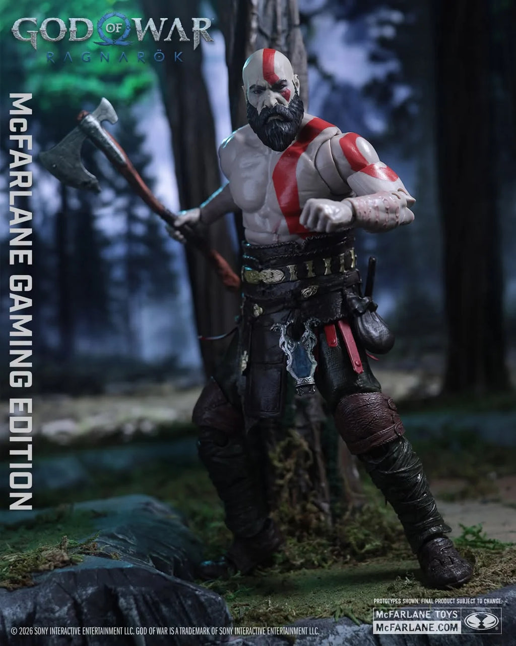 Kratos God of War Ragnarök McFarlane Gaming Edition 7 pulgadas — vista 10