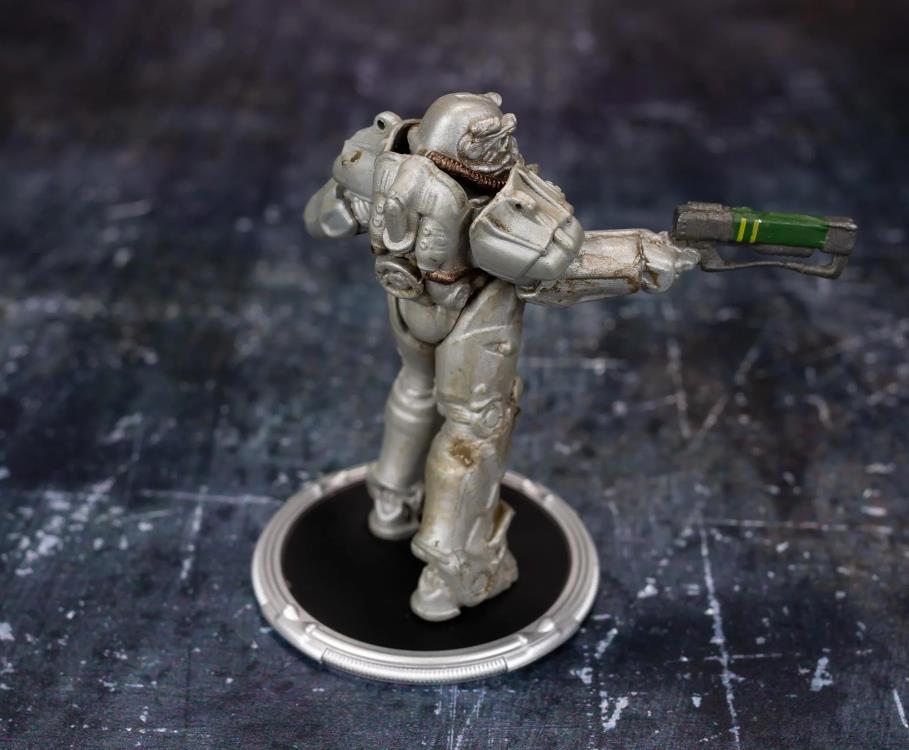 Figura T-60 Power Armor de Fallout, vista lateral
