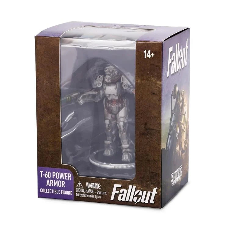 Caja sellada de la T-60 Power Armor de Fallout, Syndicate Collectibles, vista frontal