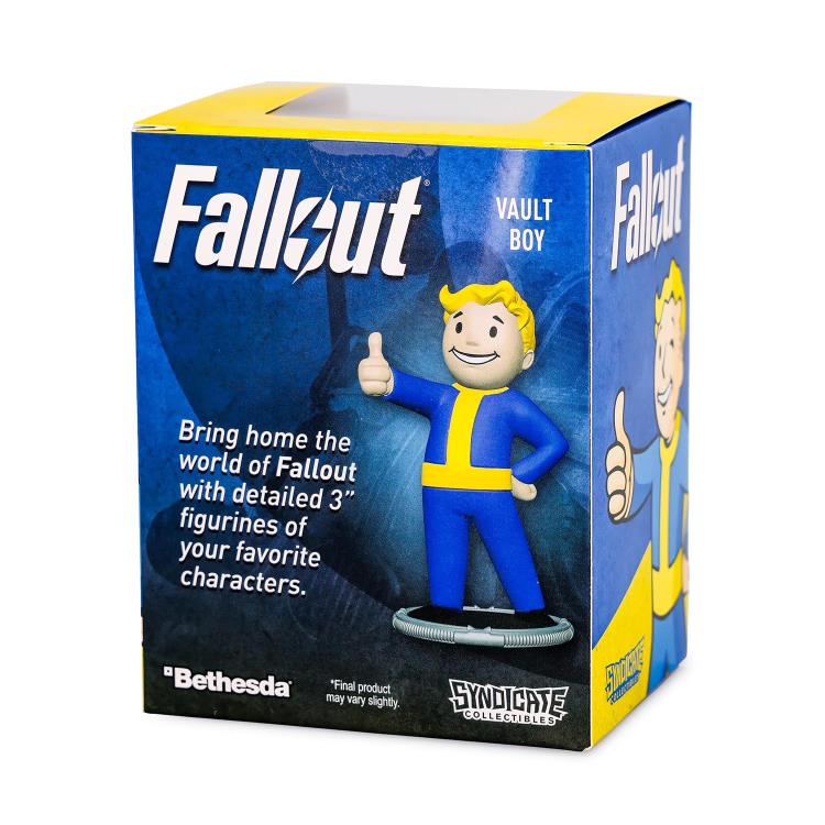 Caja del Vault Boy de Fallout con el arte lateral, Syndicate Collectibles