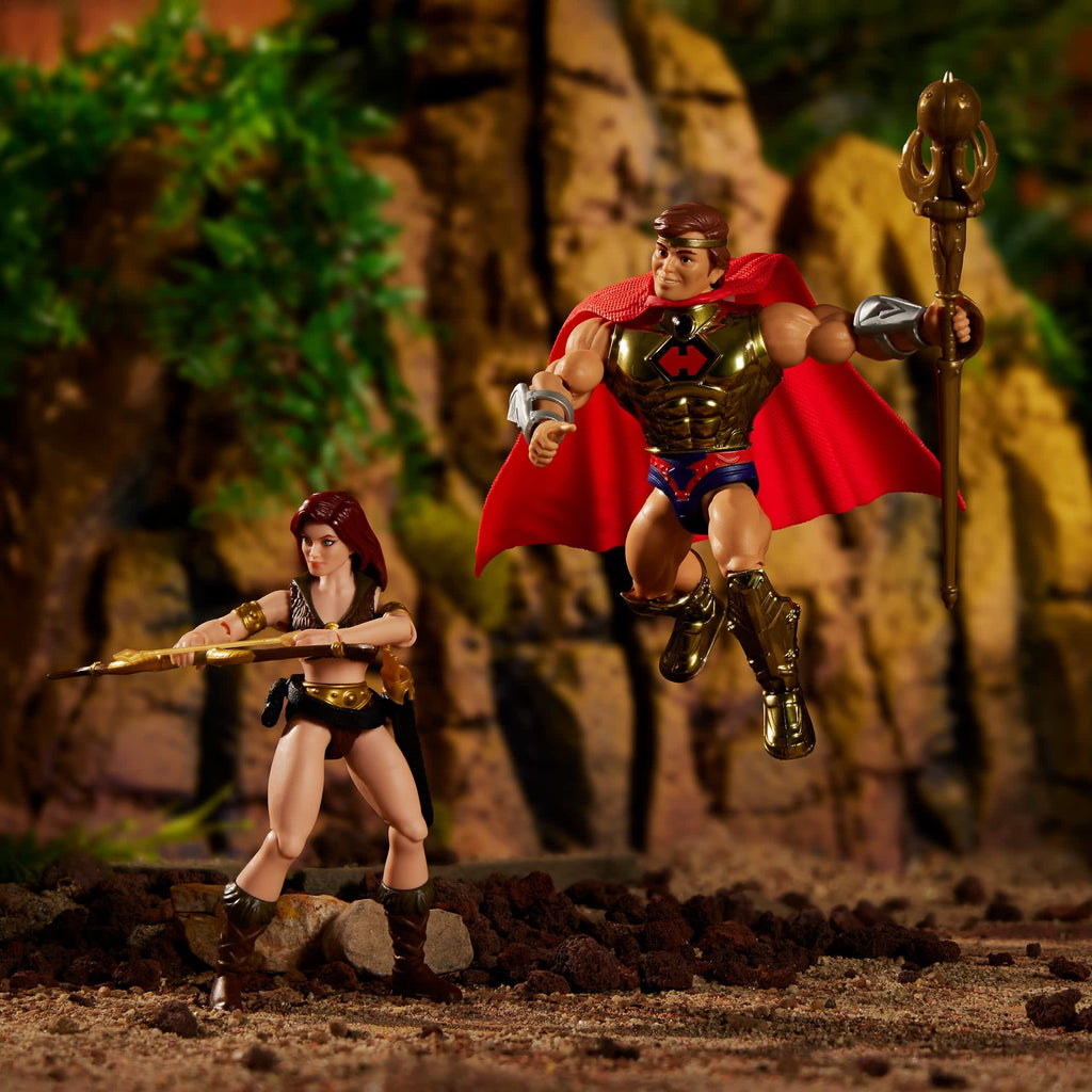 Sharella de The Powers of GraySkull, vista adicional de la figura