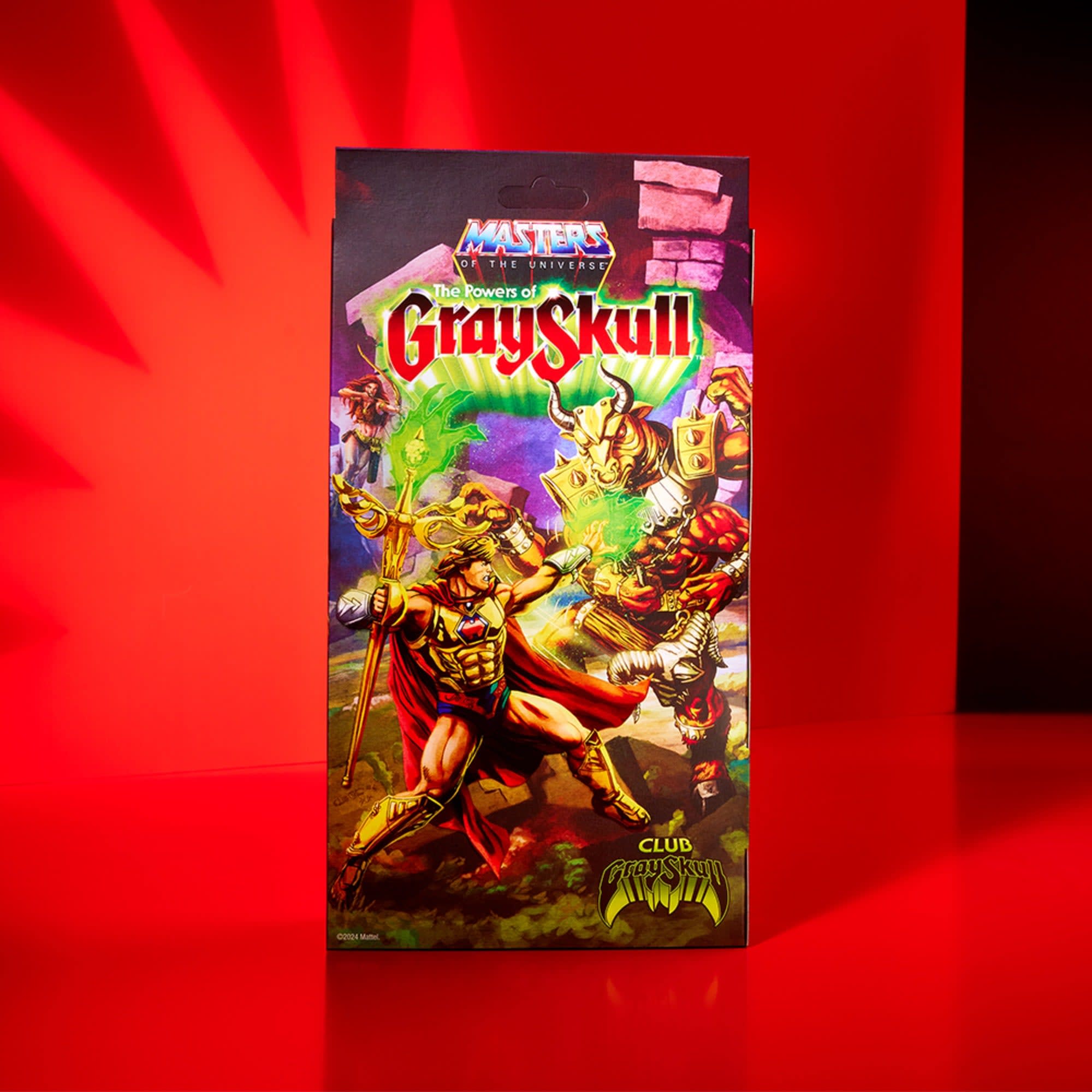 He-Ro de The Powers of GraySkull, vista de la figura