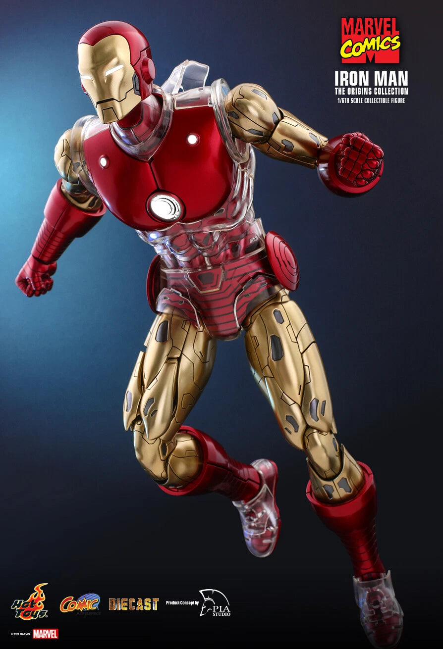 Hot Toys CMS07D37 - Iron Man Origins (Marvel Comics, 1/6)