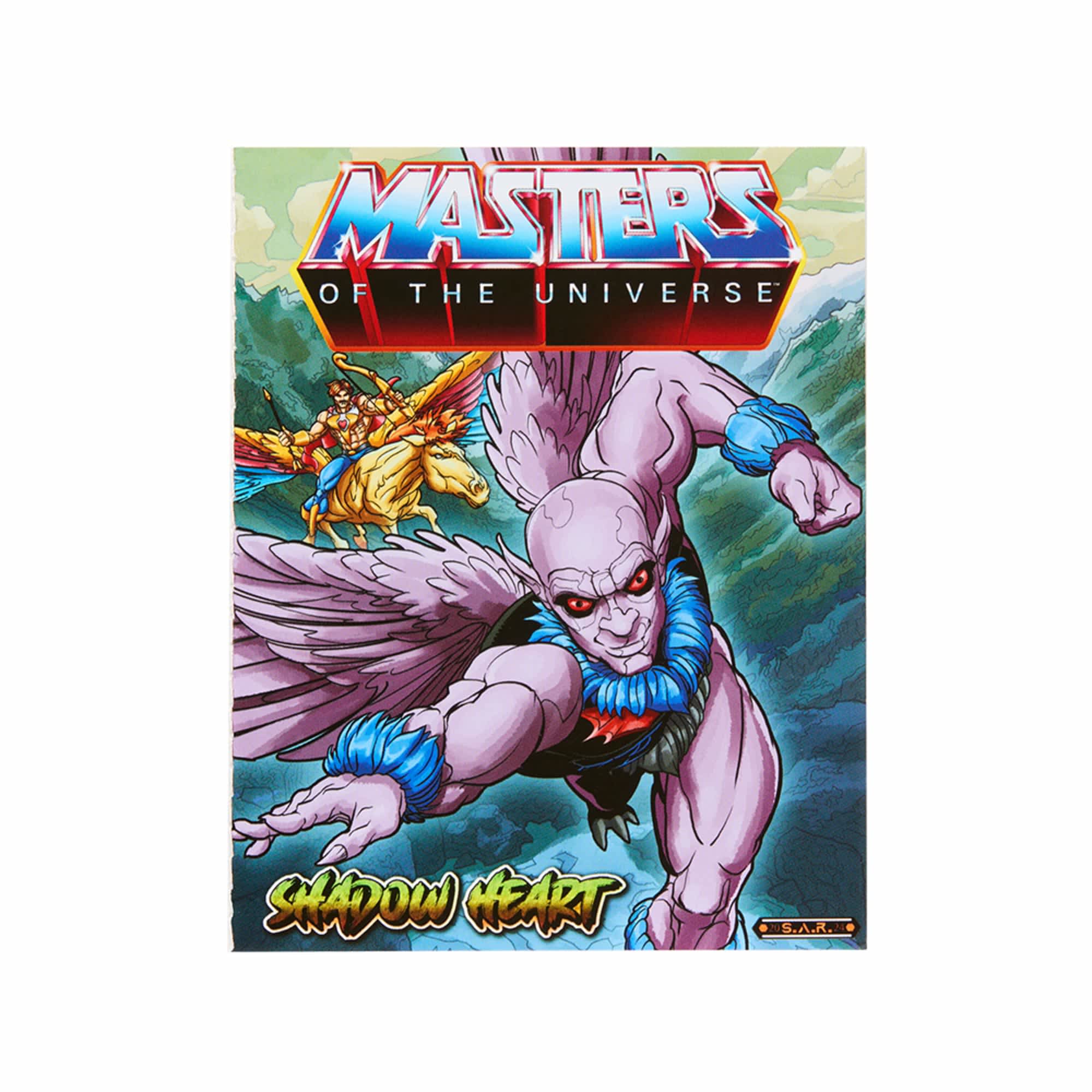 Reverso del empaque de Vultak con la ilustración de Princess of Power