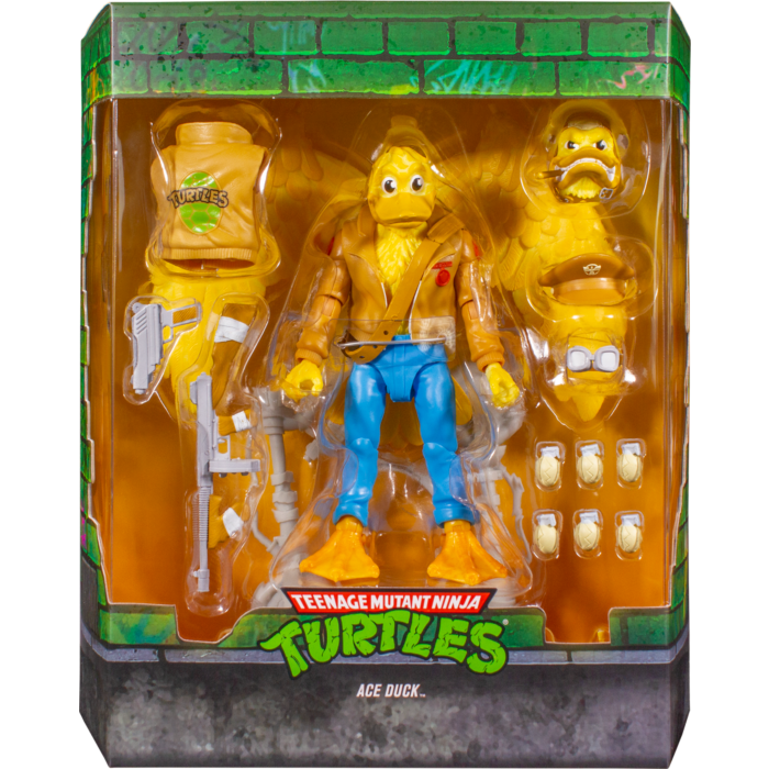 Figura Ace Duck Super7 ULTIMATES, vista completa de la escala de 7 pulgadas